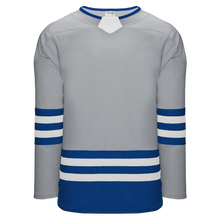 H8000-450 Grey/Royal/White League Style Blank Hockey Jerseys
