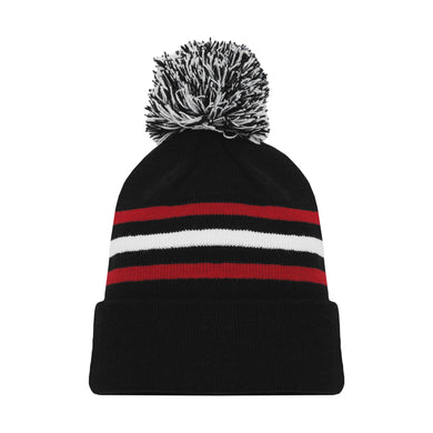 A1830-614 Chicago Blackhawks Blank Hockey Beanie Hat