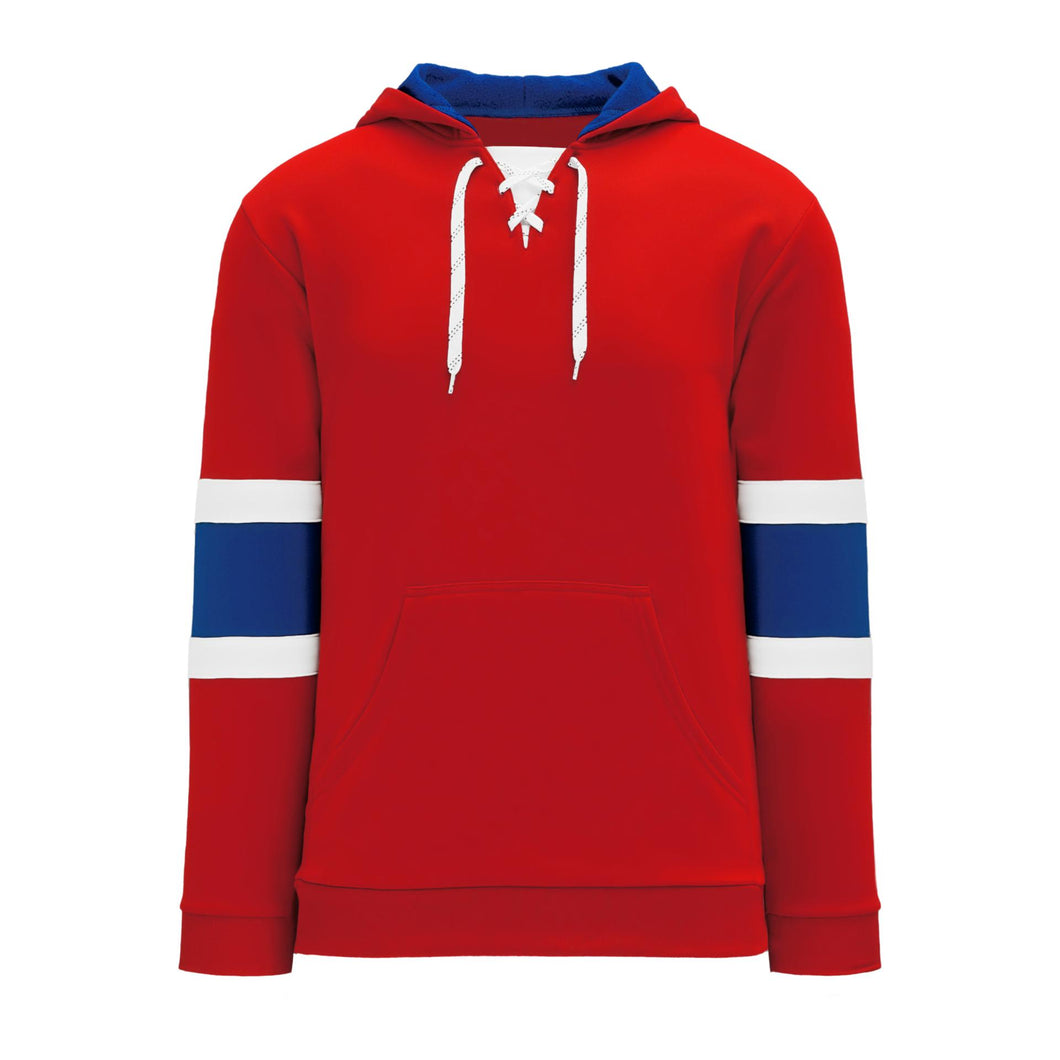 A1845-308 Montreal Canadiens Blank Hoodie Sweatshirt
