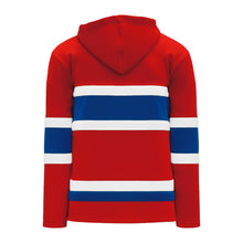 A1850-308 Montreal Canadiens Blank Hoodie Sweatshirt