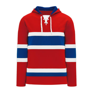 A1850-308 Montreal Canadiens Blank Hoodie Sweatshirt