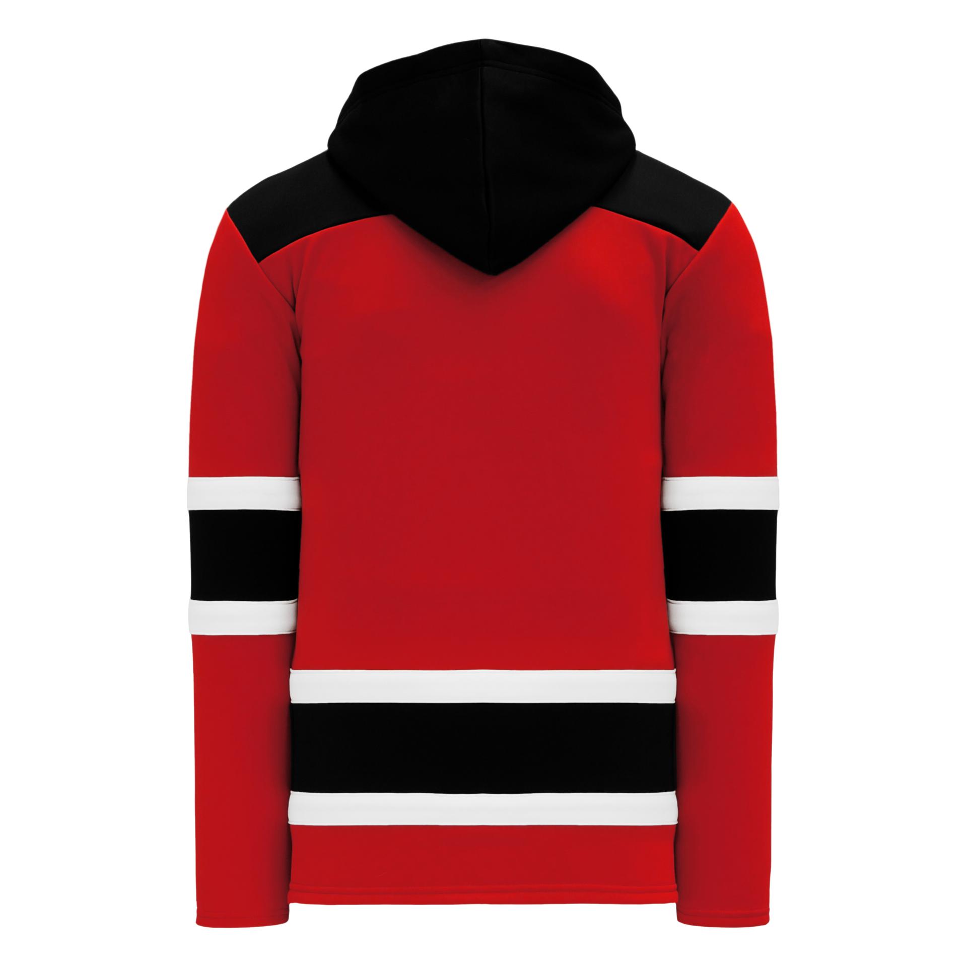 Men's CCM Red New Jersey Devils MVP Lace-Up Pullover Hoodie