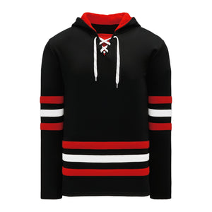A1850-402 Toronto Maple Leafs Blank Hockey Lace Hoodie Sweatshirt –