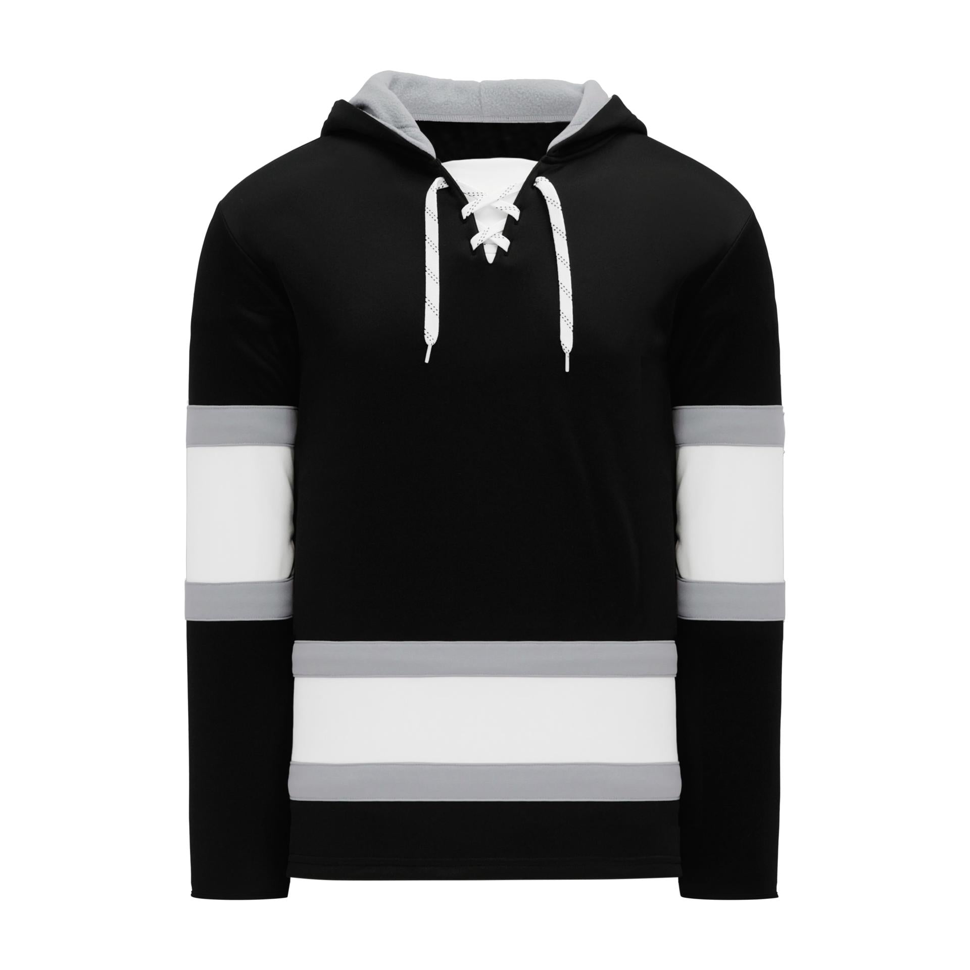 NHL Reebok LA Kings Hooded Lace-Up Hockey Sweatshirt New Mens MEDIUM $70