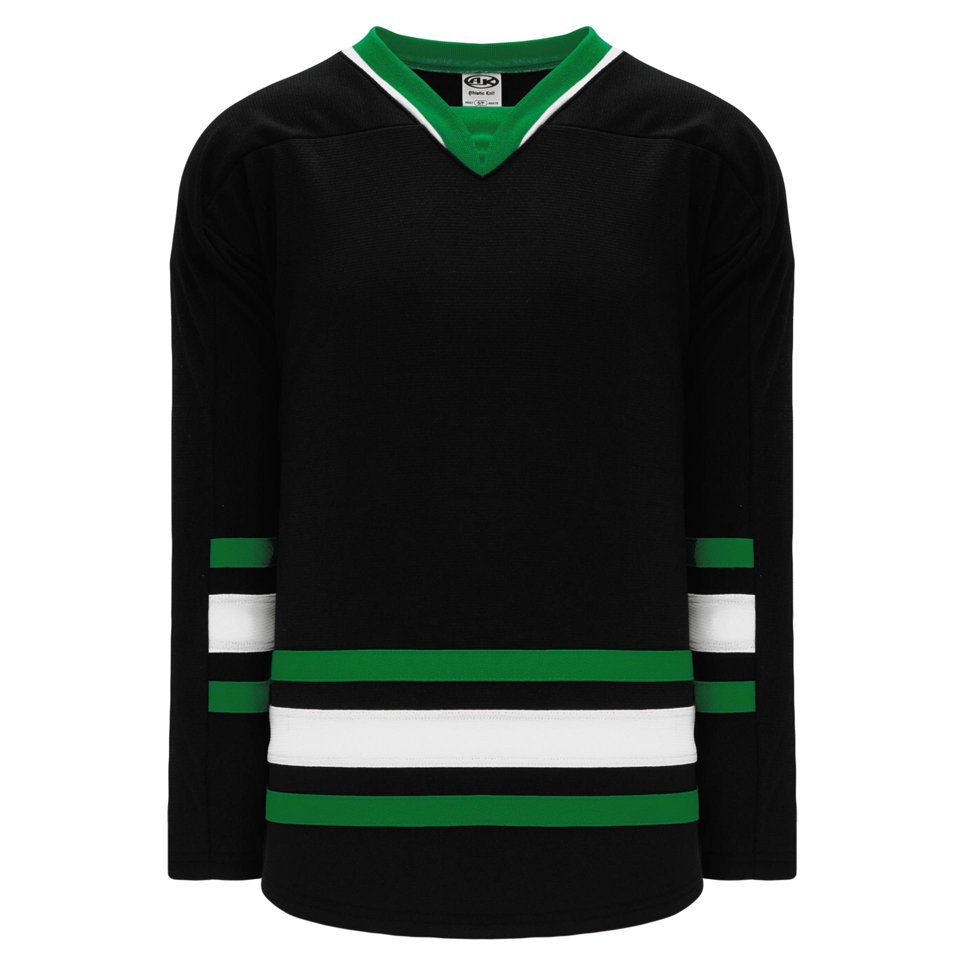 Blank Green Hockey Jersey  Hockey jersey, Custom hockey jerseys