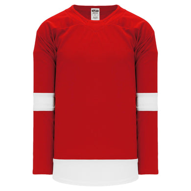 H550B-DET755B Detroit Red Wings Blank Hockey Jerseys