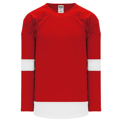 H550B-DET755B Detroit Red Wings Blank Hockey Jerseys
