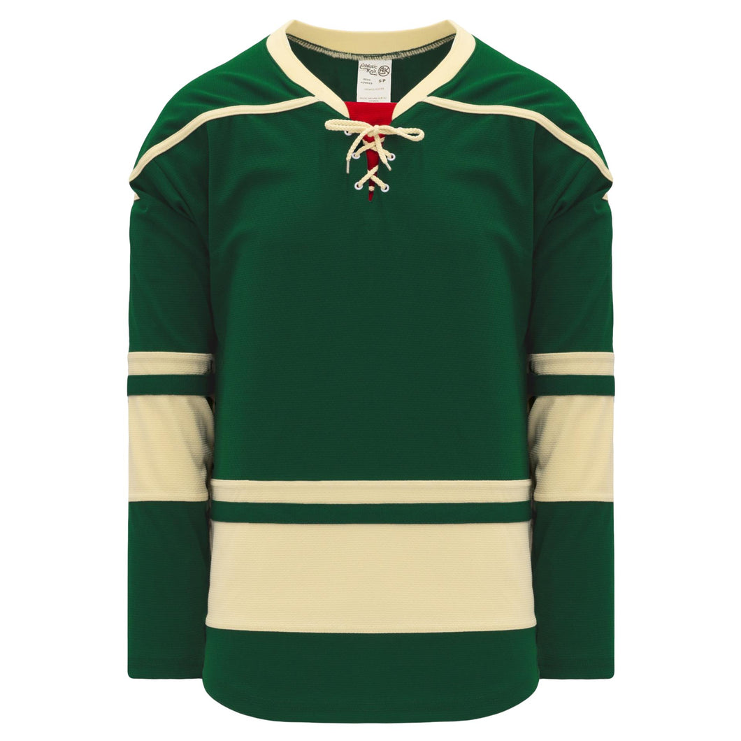 H550B-MIN563B Minnesota Wild Blank Hockey Jerseys