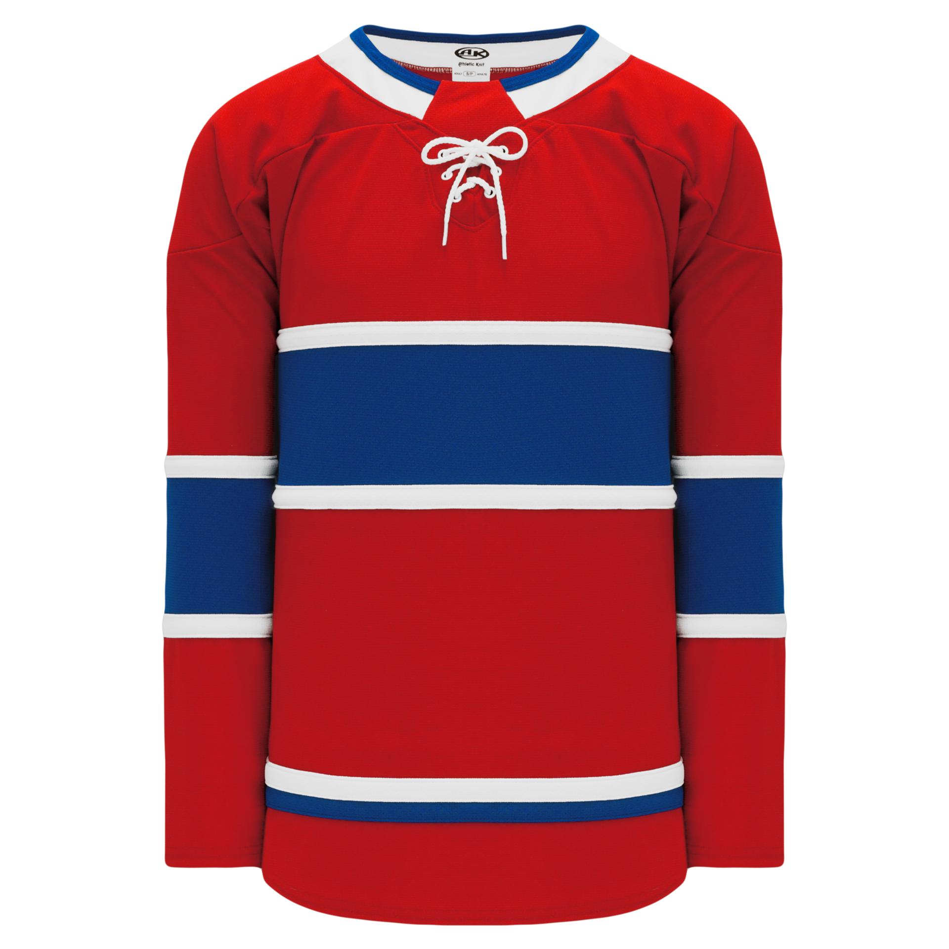 H550B-MON782B Montreal Canadiens Blank Hockey Jerseys