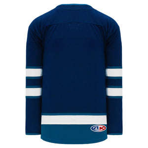 H550B-WIN724B Winnipeg Jets Blank Hockey Jerseys