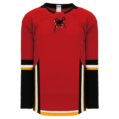 H550D-CAL718D Calgary Flames Blank Hockey Jerseys