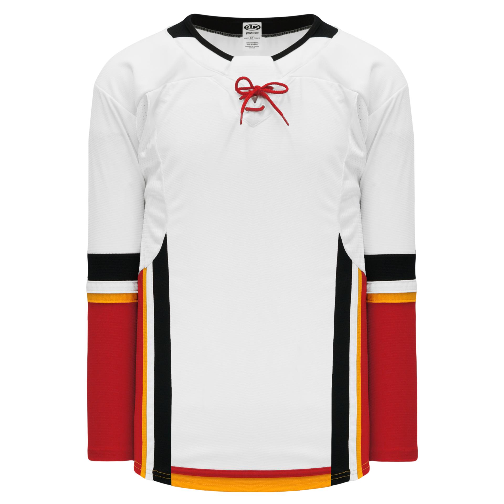 Blank Calgary Flames Jerseys - Athletic Knit CAL472B CAL388B