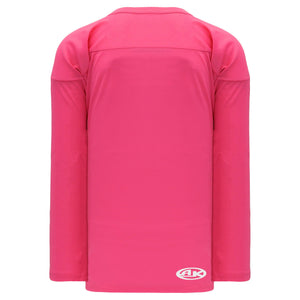 H6000-014 Pink Practice Style Blank Hockey Jerseys