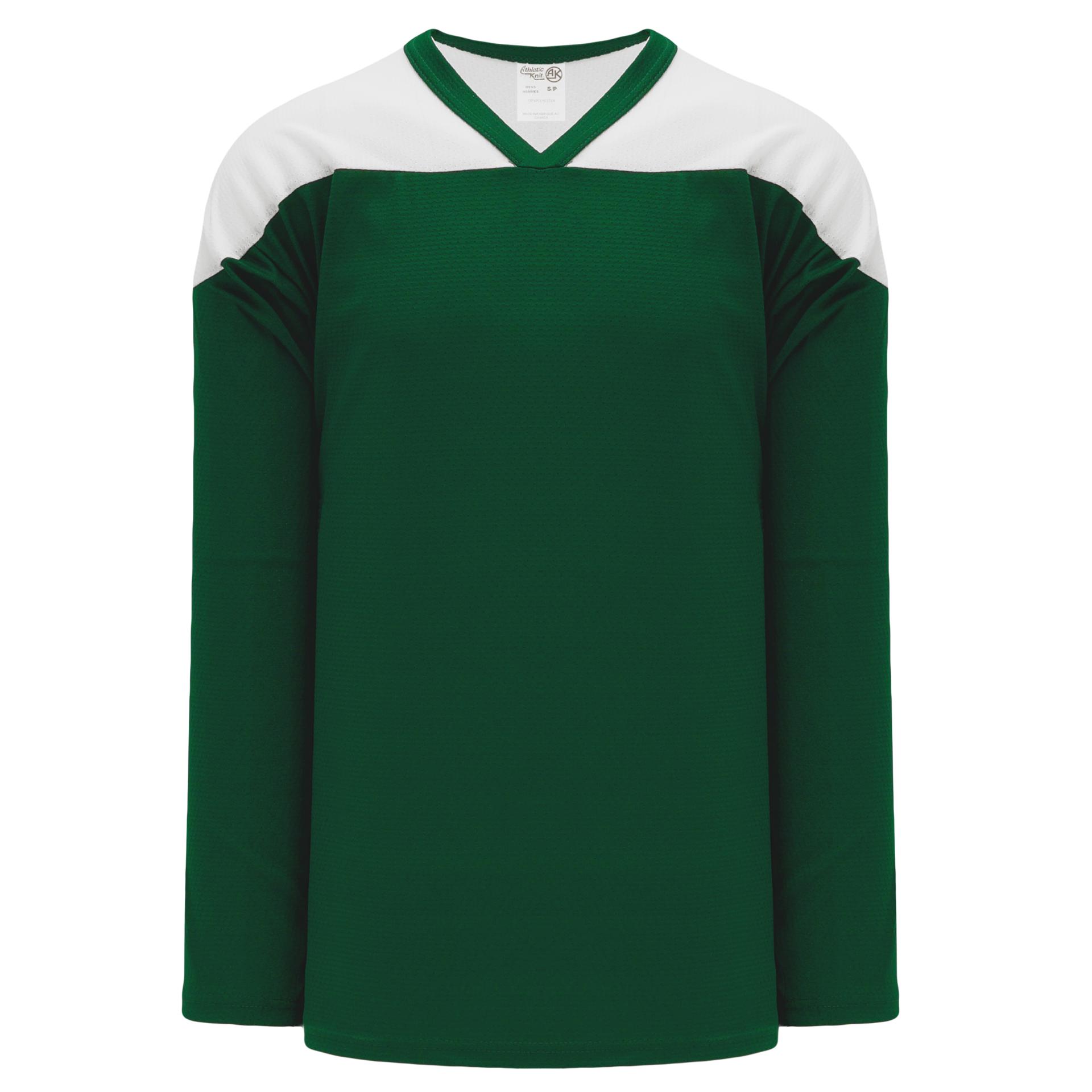 Custom Black Neon Green-White Hockey Jersey Discount