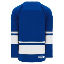 H6400-206 Royal/White League Style Blank Hockey Jerseys