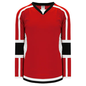 Athletic Knit H7000-833 House League Hockey Jersey - White / Orange / Black