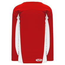 H7100-208 Red/White League Style Blank Hockey Jerseys