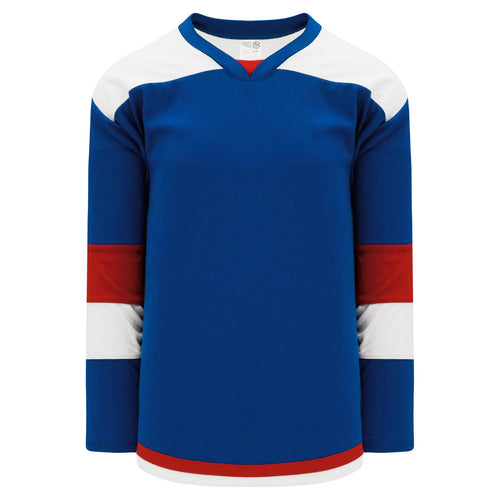 H7400-333 Royal/White/Red League Style Blank Hockey Jerseys