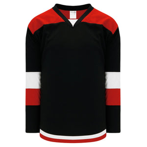 Premium League Hockey Jersey: White/Red Adult 3XL