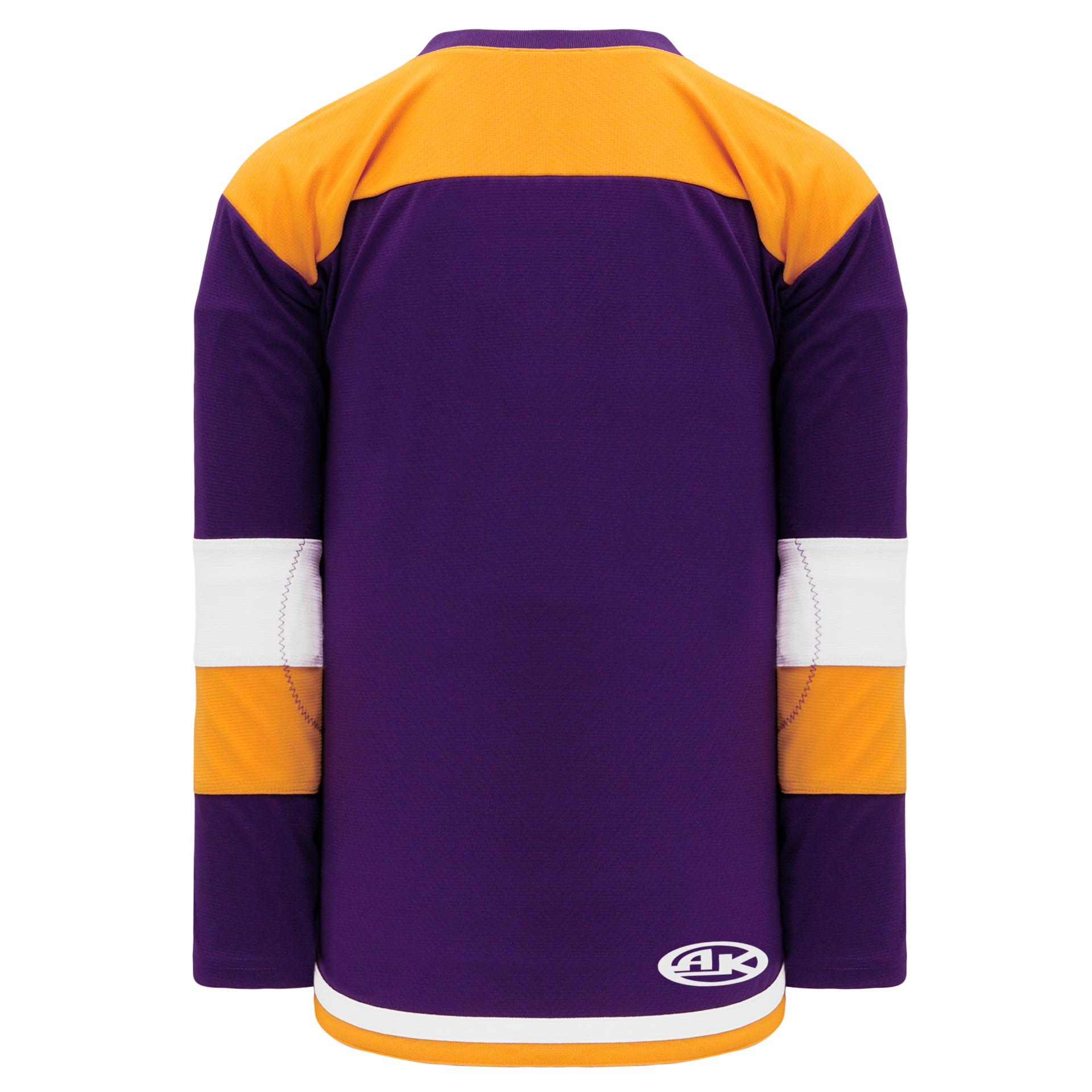 Kobe 5200 House League Hockey Jersey - Purple Gold White