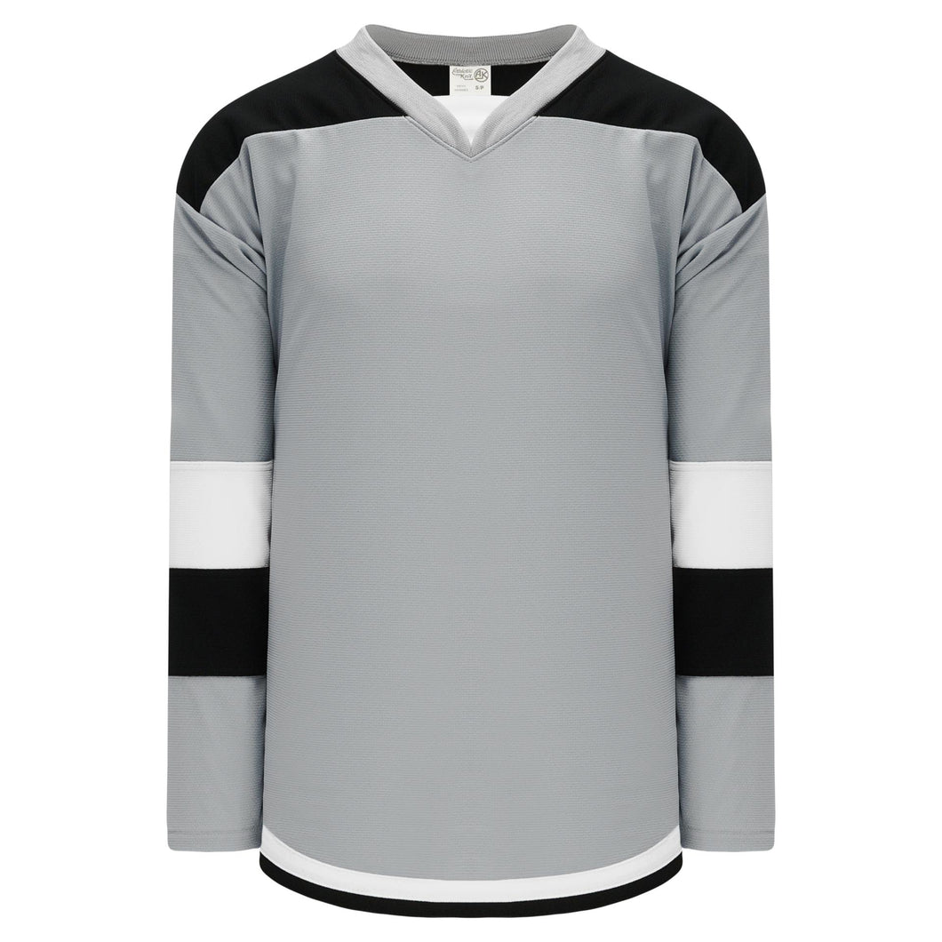 Cheap Custom Dark Gray Red-Black Hockey Jersey Free Shipping