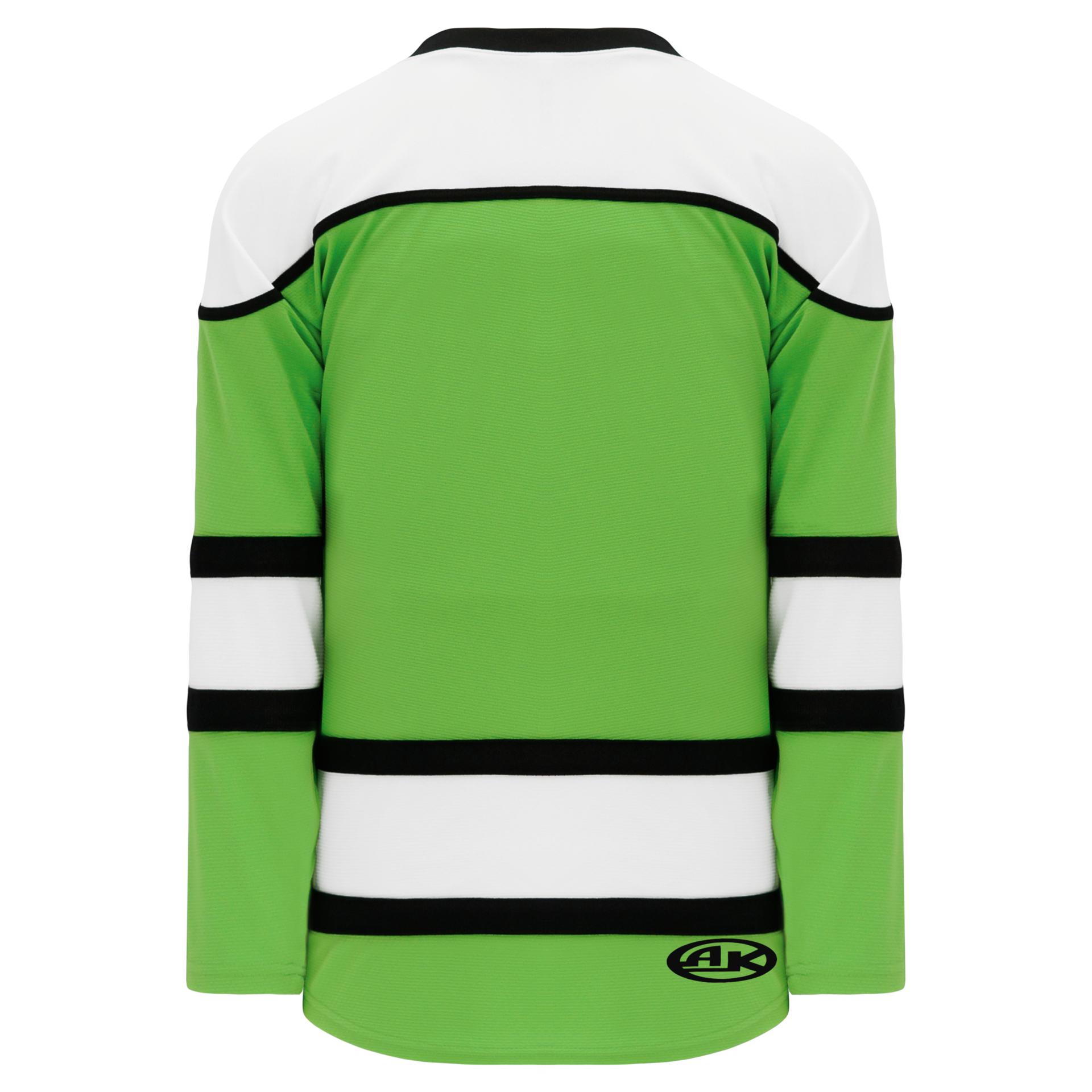 H7500-107 Lime Green/White/Black Blank League Jerseys