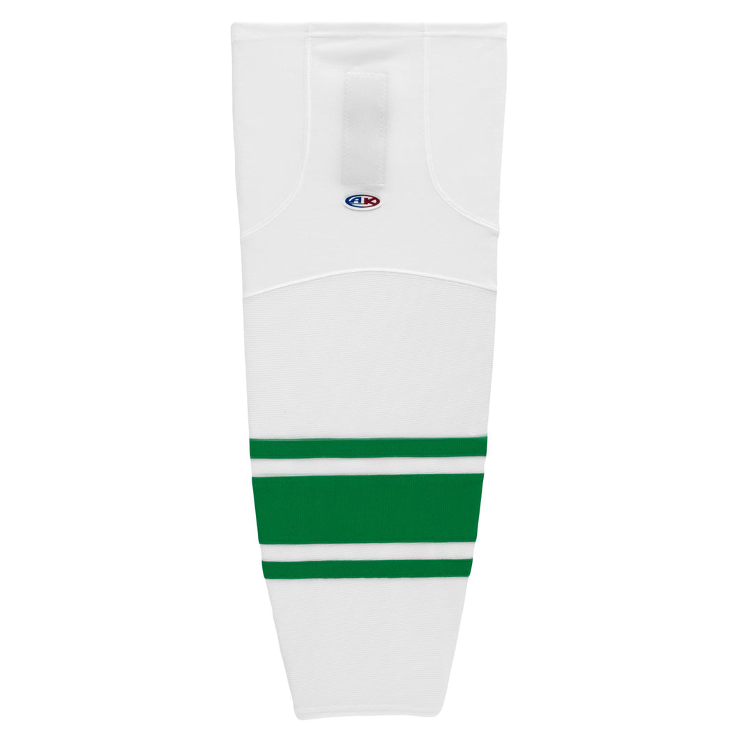 HS2100-211 White/Kelly Hockey Socks