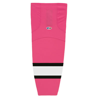 HS2100-272 Pink/White/Black Hockey Socks