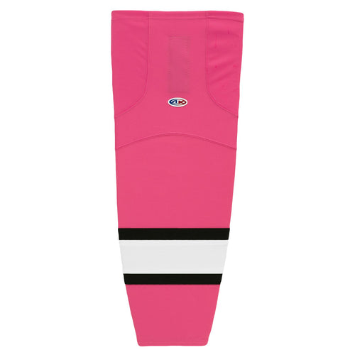 HS2100-272 Pink/White/Black Hockey Socks