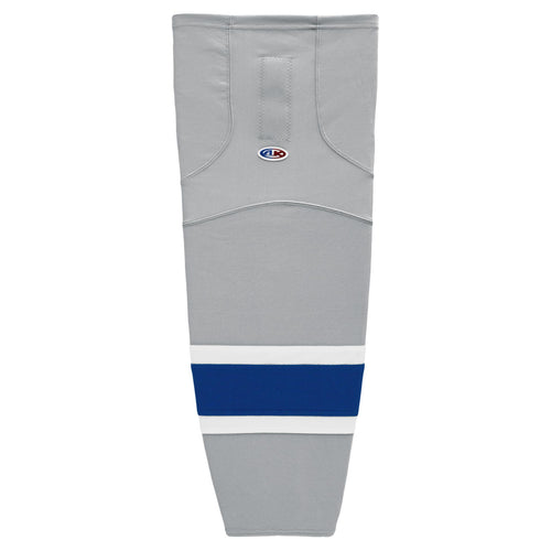 HS2100-450 Grey/Royal/White Hockey Socks