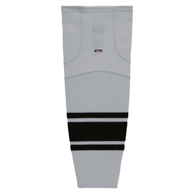 HS2100-822 Grey/Black Hockey Socks