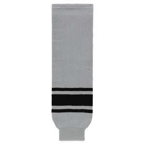 HS630-822 Grey/Black Hockey Socks